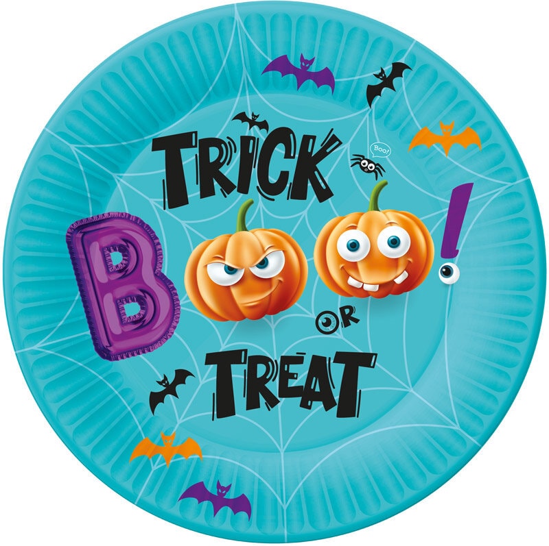 Boo Trick or Treat - Tallrikar 6-pack