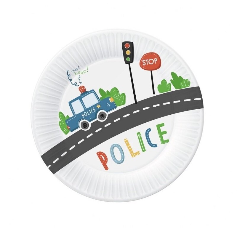 Police - Assietter 6-pack