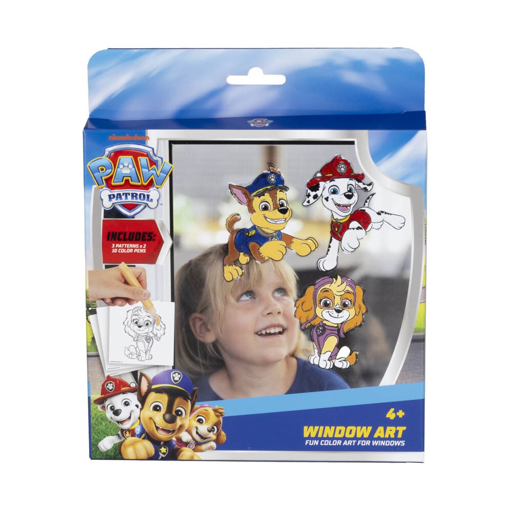 Paw Patrol Fönstermålning