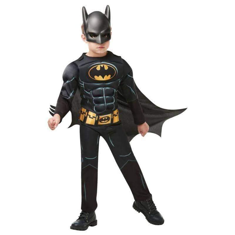Batman Black Core Maskeraddräkt Barn 5-10 år