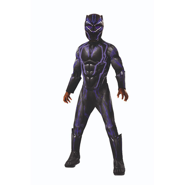 Black Panther Battlesuite Deluxe Maskeraddräkt 5-10 år