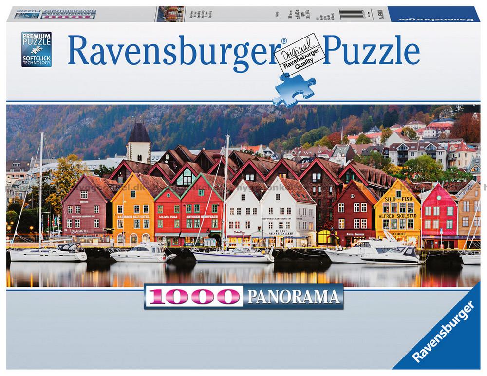 Ravensburger Pussel - Hamn i Norge 1000 bitar