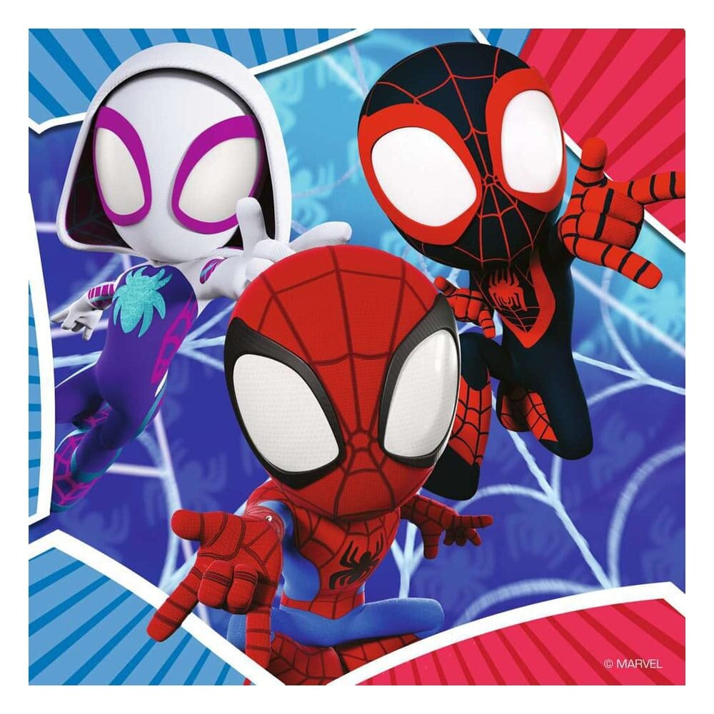 Ravensburger Pussel - Spidey and His Amazing Friends 3x49 bitar