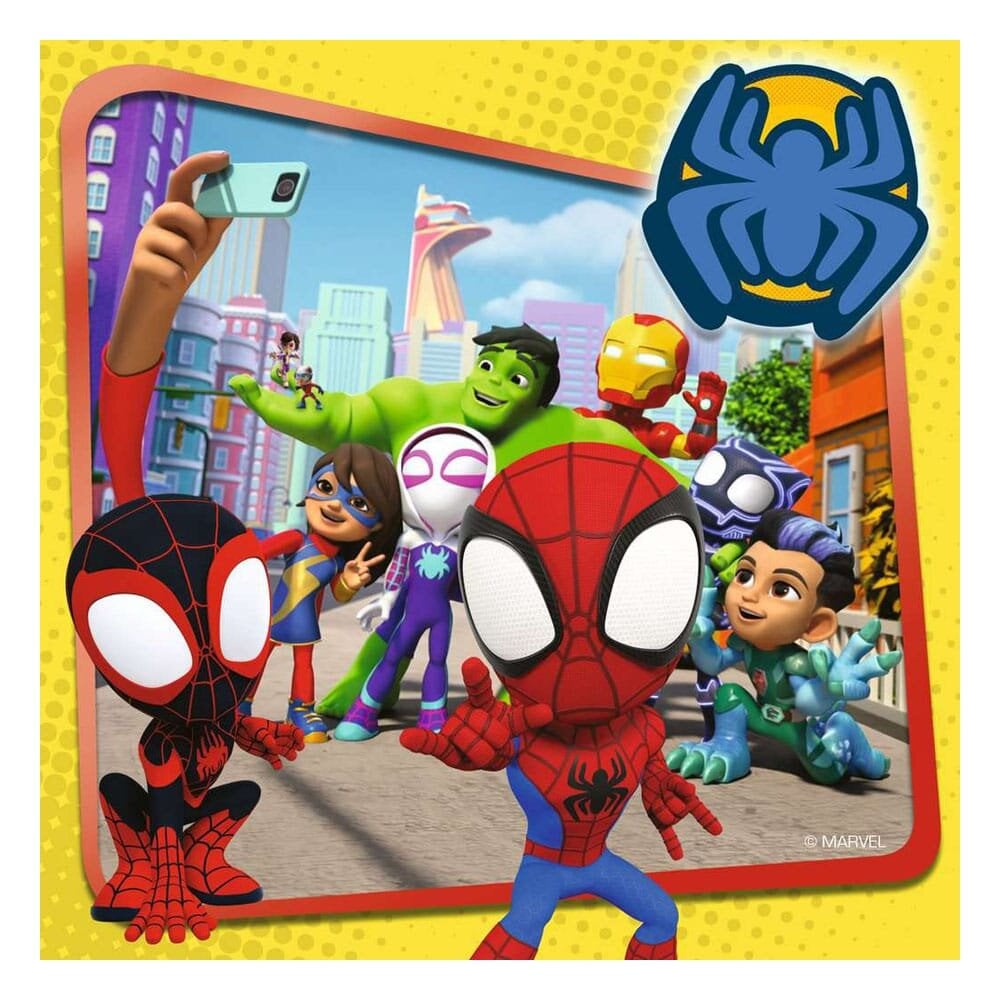 Ravensburger Pussel - Spidey and His Amazing Friends 3x49 bitar