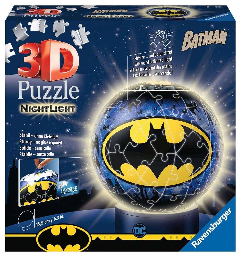 Ravensburger 3D Pussel - Batman med nattljus 72 bitar