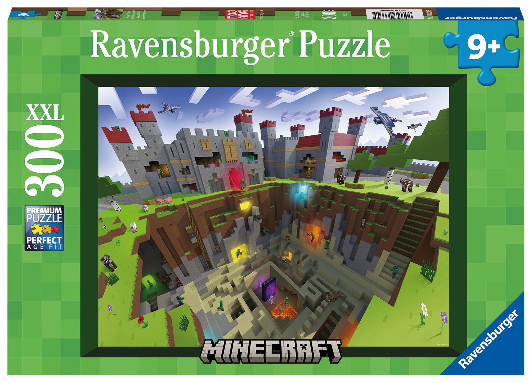 Ravensburger Pussel - Minecraft Cutaway 300 bitar XXL