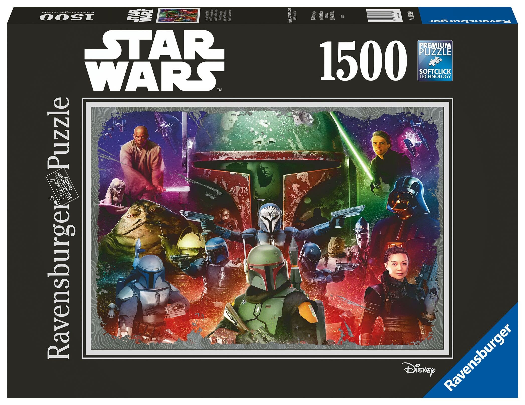 Ravensburger Pussel - Boba Fett Bounty Hunter 1500 bitar