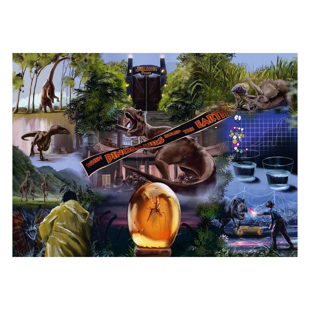 Ravensburger Pussel, Universal Collection - Jurassic Park 1000 bitar