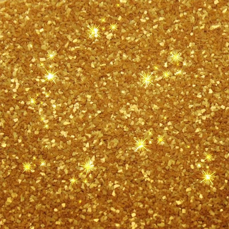 Rainbow Dust - Ätbart glitter guld