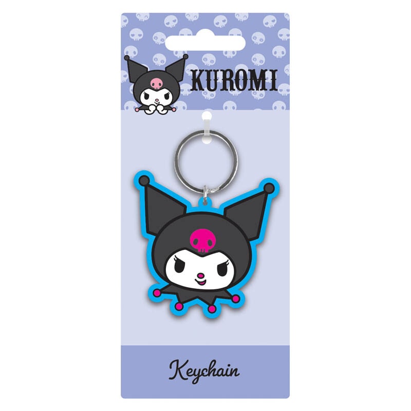 Hello Kitty Kuromi Smile Nyckelring