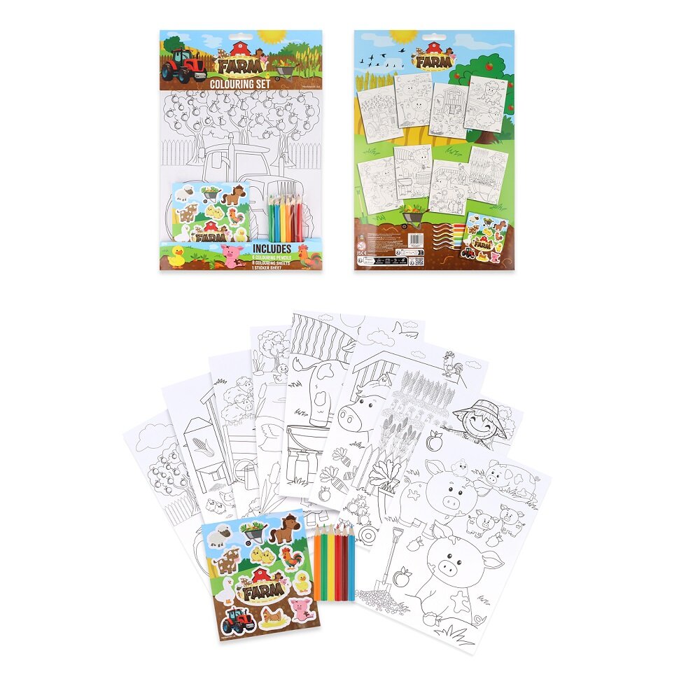 Bondgårdsdjur Målarset