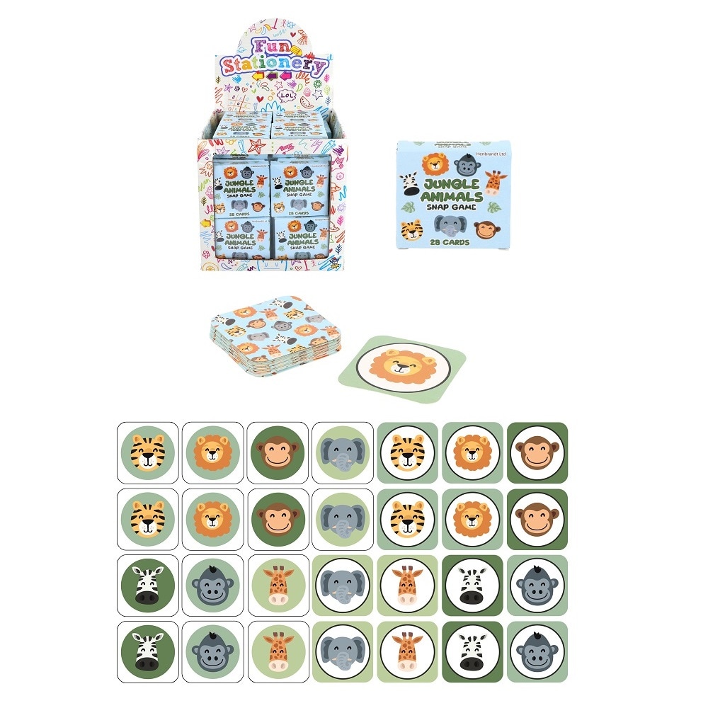 Safaridjur Litet memory spel