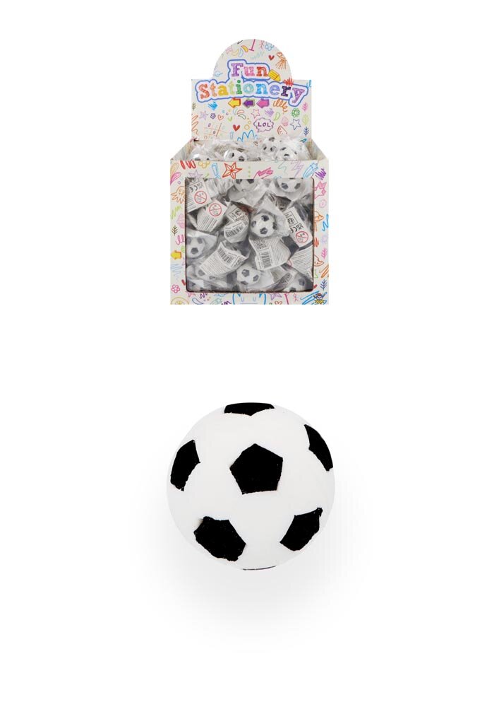Suddgummi 3D Fotboll 2,3 cm