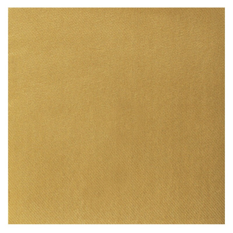 Servetter Premium Textilstruktur 40 cm - Guld 20-pack