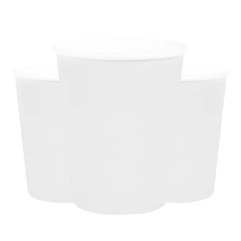 Pappmuggar 250 ml - Vita 10-pack