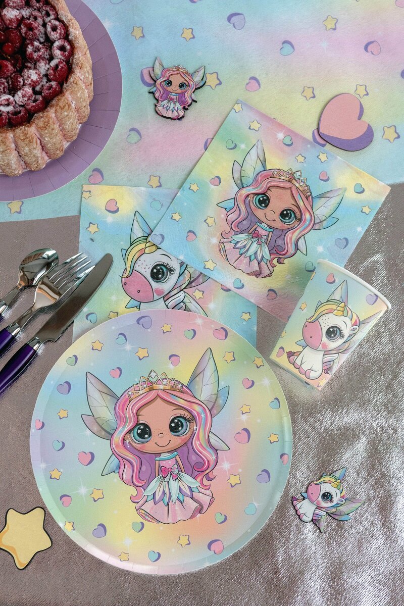 Unicorn Fairy - Servetter 20-pack