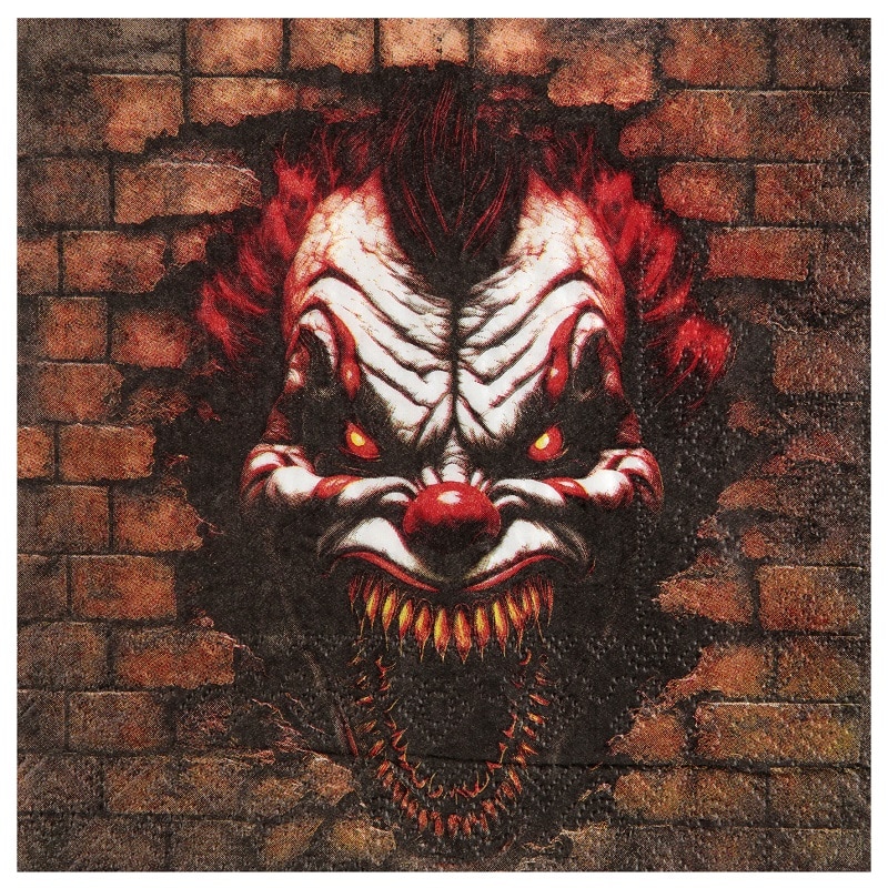 Killer Clown - Servetter 20-pack