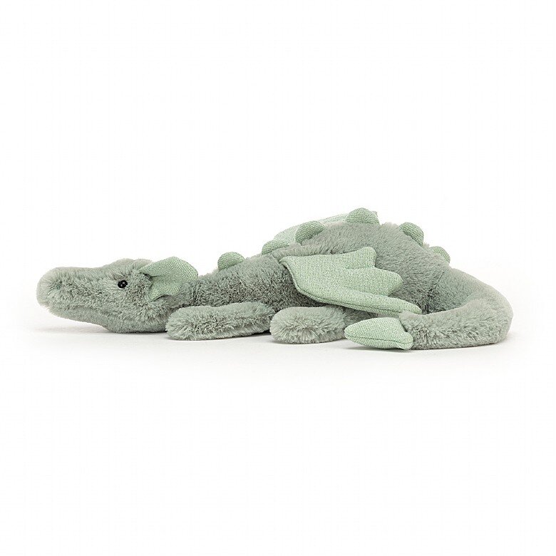 Jellycat - Liten grön drake 26 cm