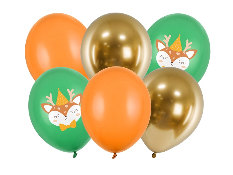 Ballongmix, Deer 6-pack