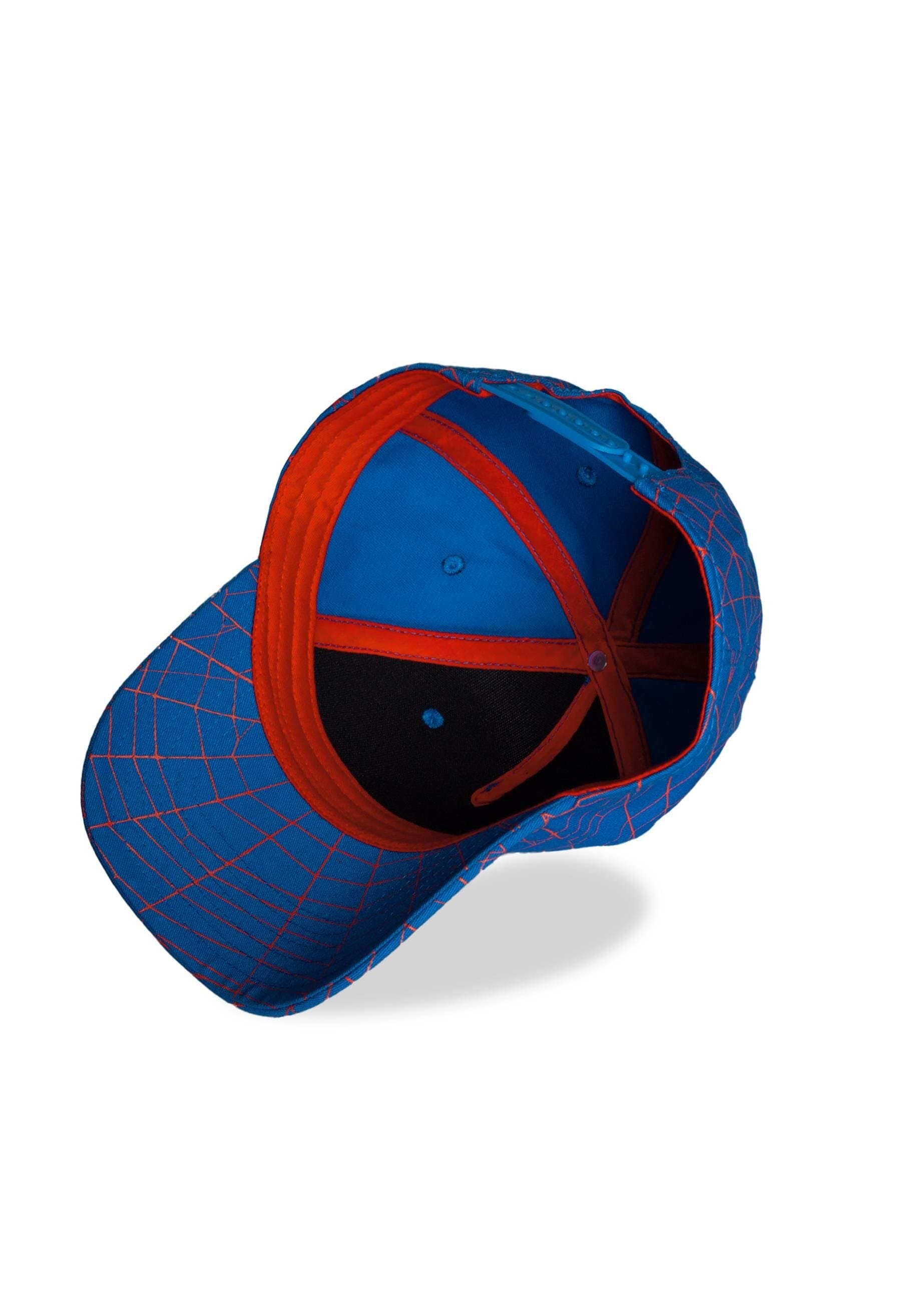 Spiderman - Keps Logo Blå Barnstorlek