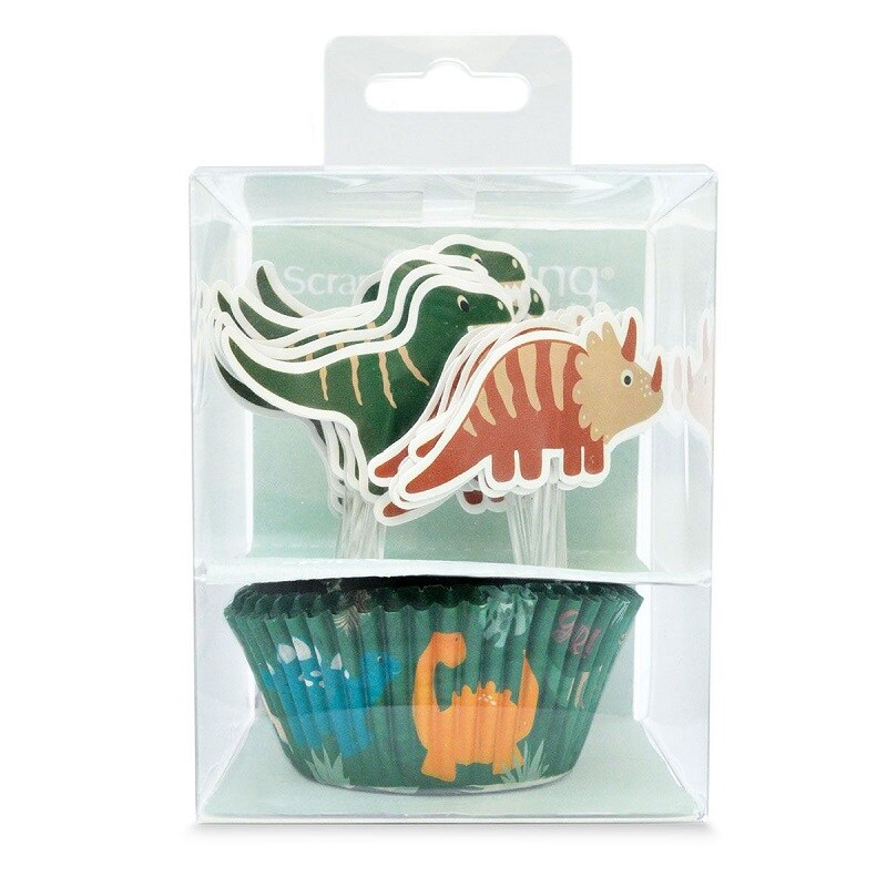 Scrapcooking - Muffinskit Dinosaurie 48-pack