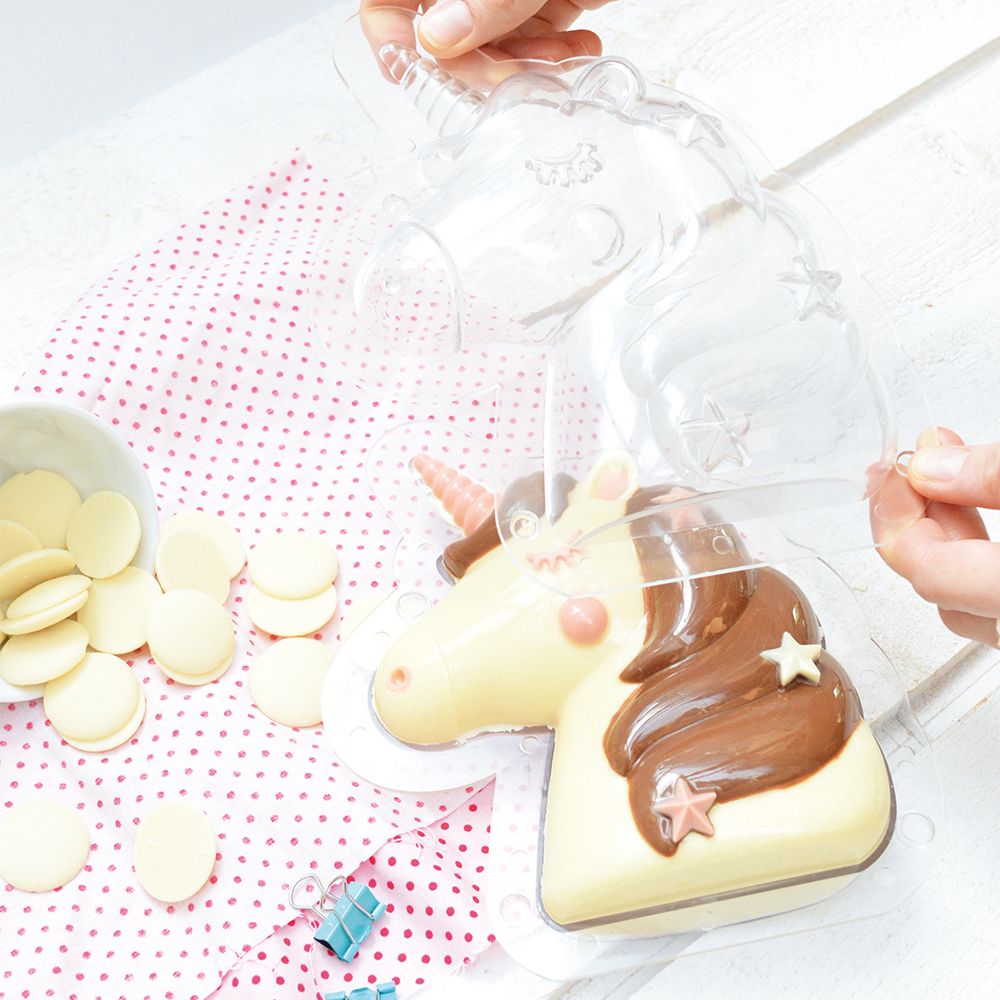 ScrapCooking Chokladform Enhörning