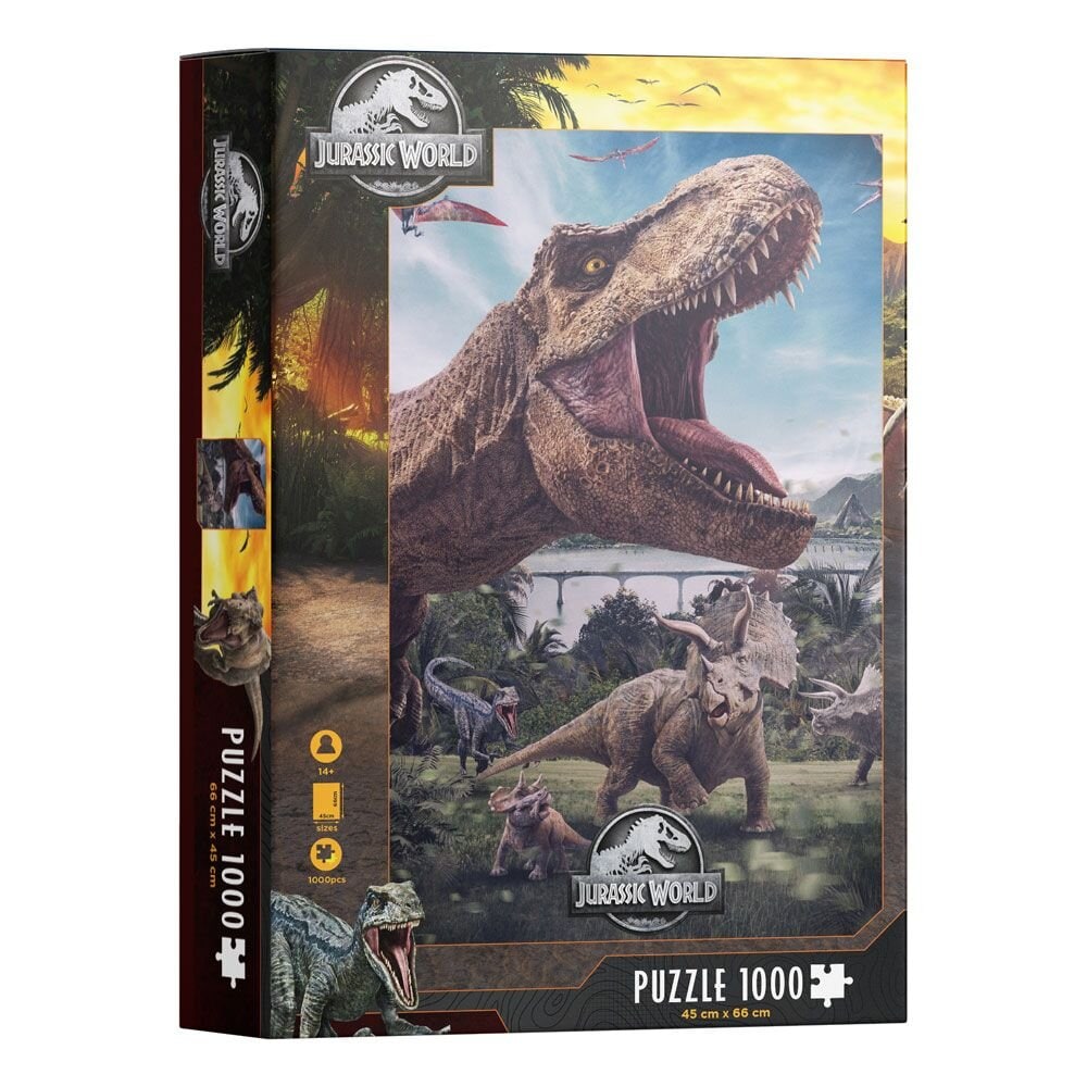 Jurassic World - Pussel T-Rex Poster 1000 bitar