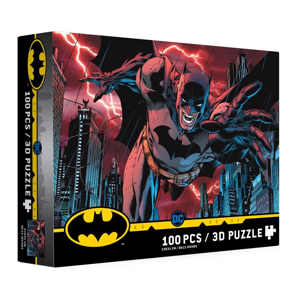 Batman - Pussel Urban Legend 3D-effekt 100 bitar