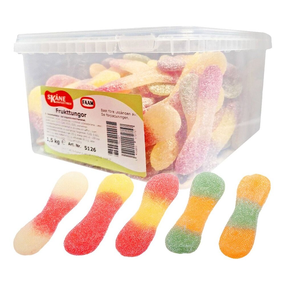 Frukttungor Storpack 1,5 kg