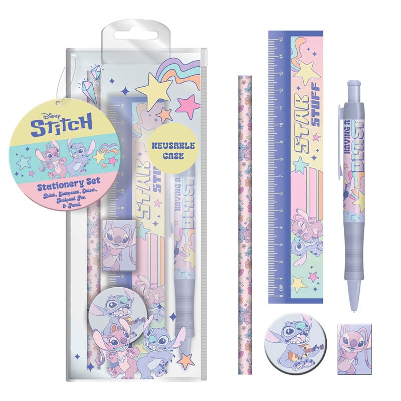 Stitch & Angel Skolset 5 delar