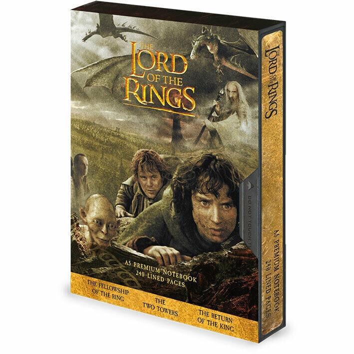 The Lord of the Rings, Anteckningsbok A5 VHS Premium