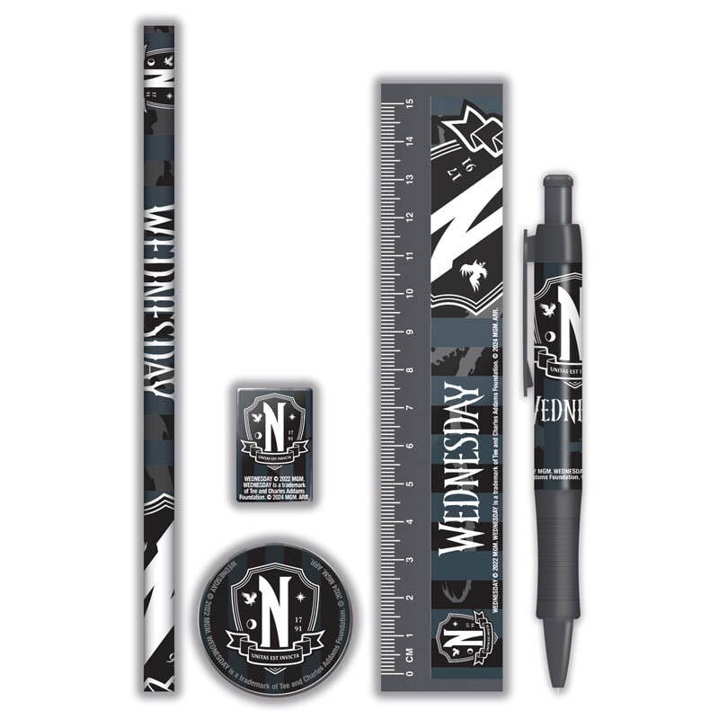 Wednesday Skolset 5 delar