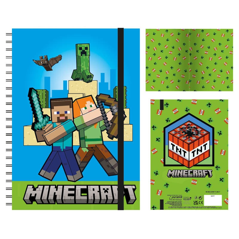 Minecraft Anteckningsbok A5