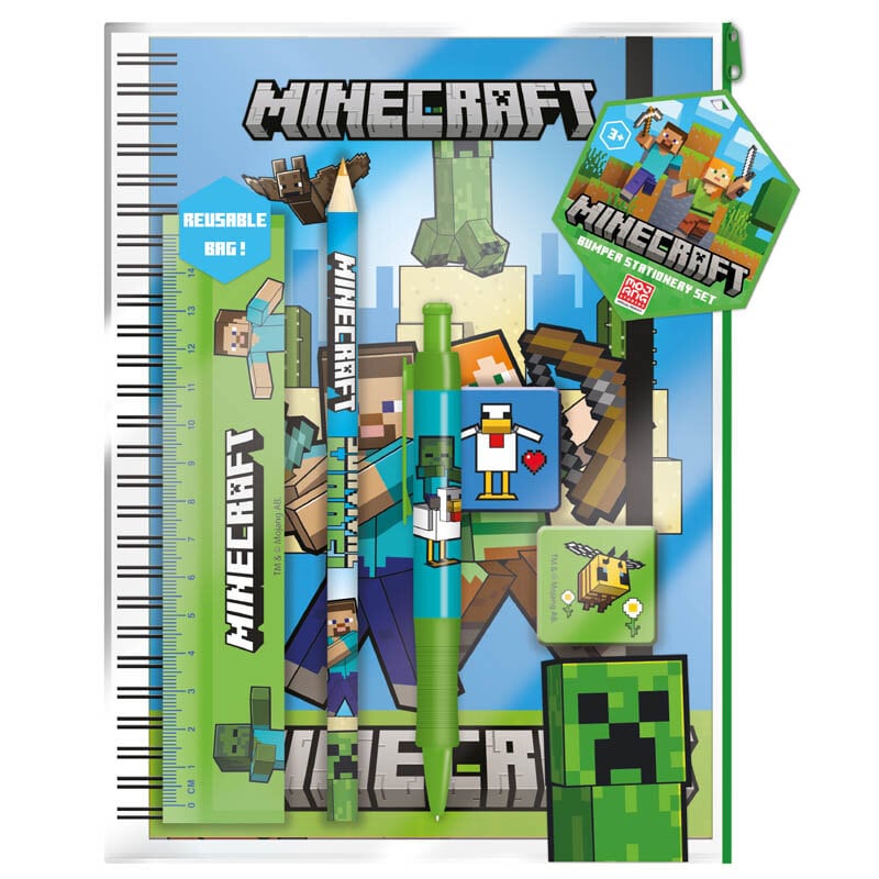 Minecraft Skolset 6 delar