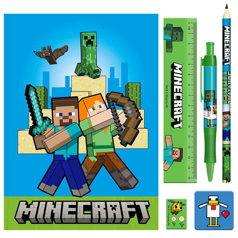 Minecraft Skolset 6 delar