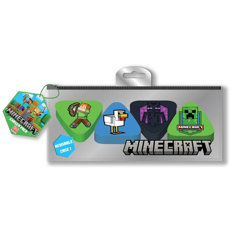 Minecraft Suddgummin 4-pack