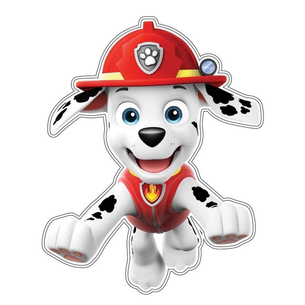 Paw Patrol Marshall Väggdekoration till Barnrum