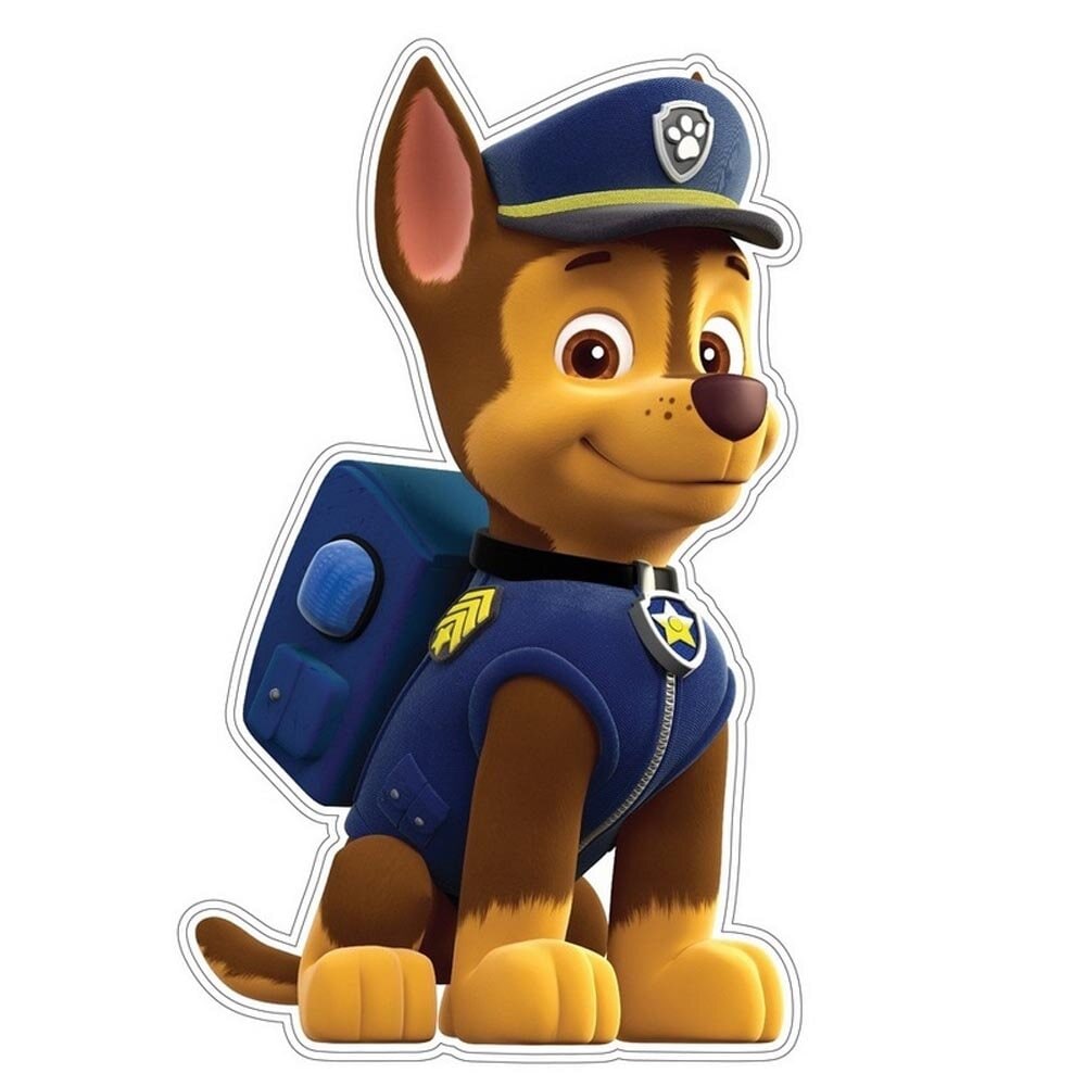 Paw Patrol Chase Väggdekoration till Barnrum