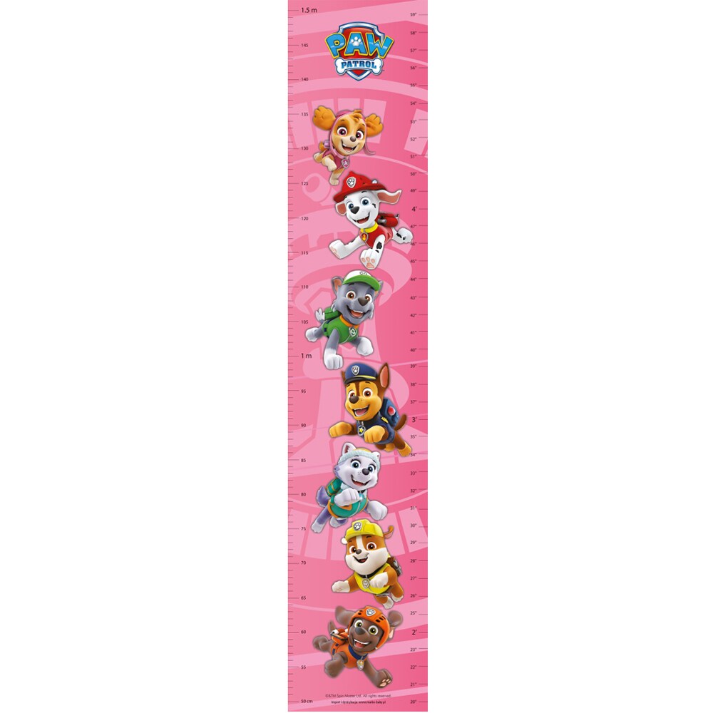 Paw Patrol Skye Längdmätare till Barnrummet