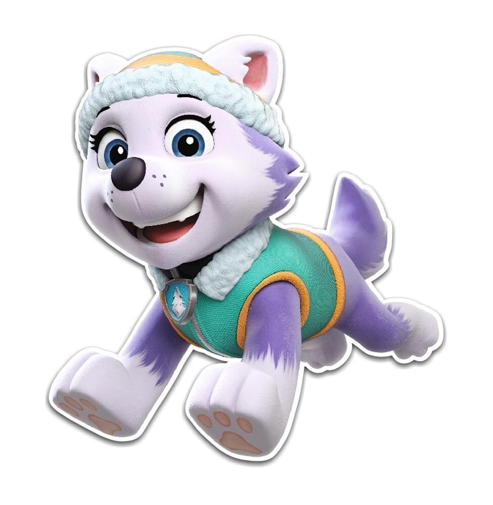 Paw Patrol Everest Väggdekoration till Barnrum