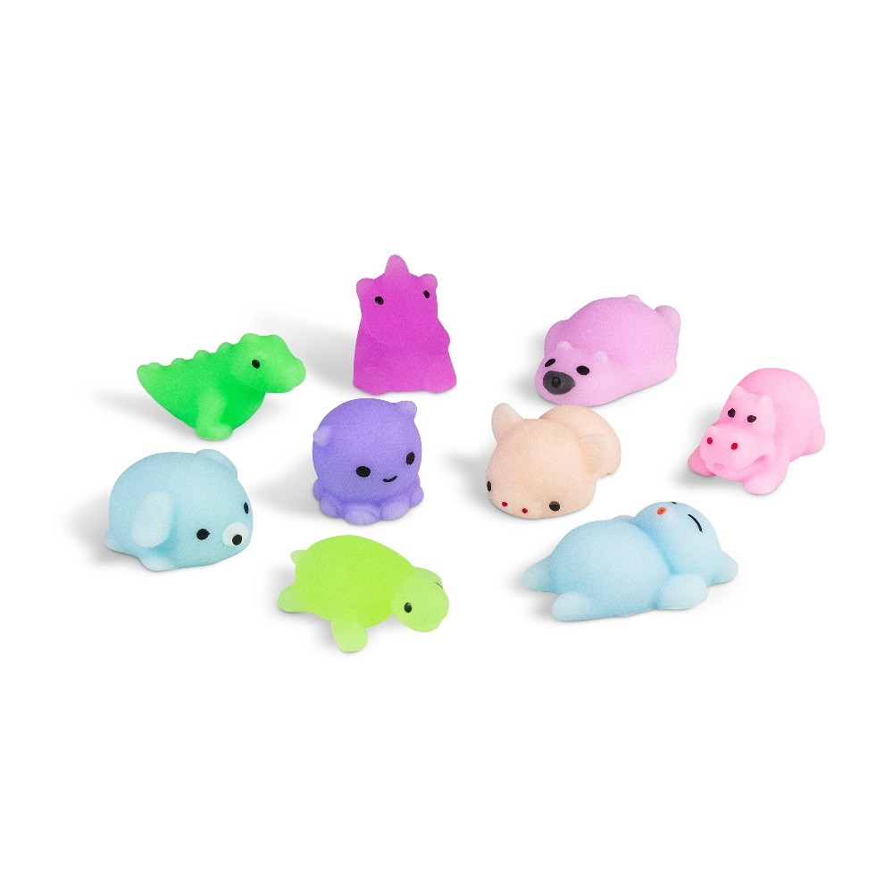 Mini Squishy Djur 18-pack