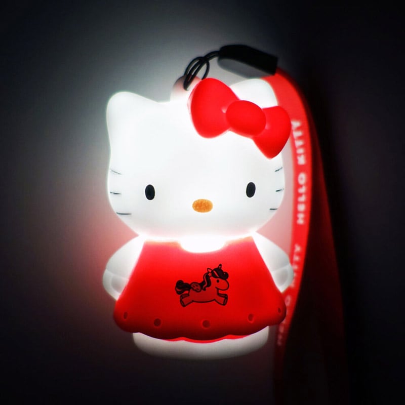 Hello Kitty Figur med LED-ljus 8 cm