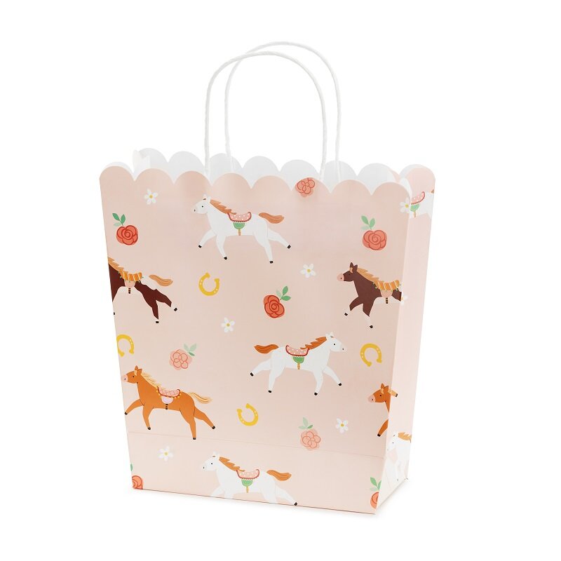 Presentpåse Hästar 23 cm