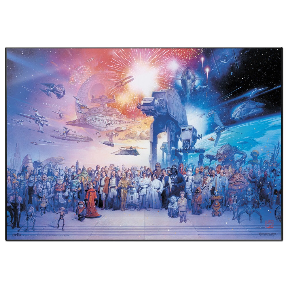 Star Wars - Skrivbordsunderlägg Character Ensemble 35 x 50 cm