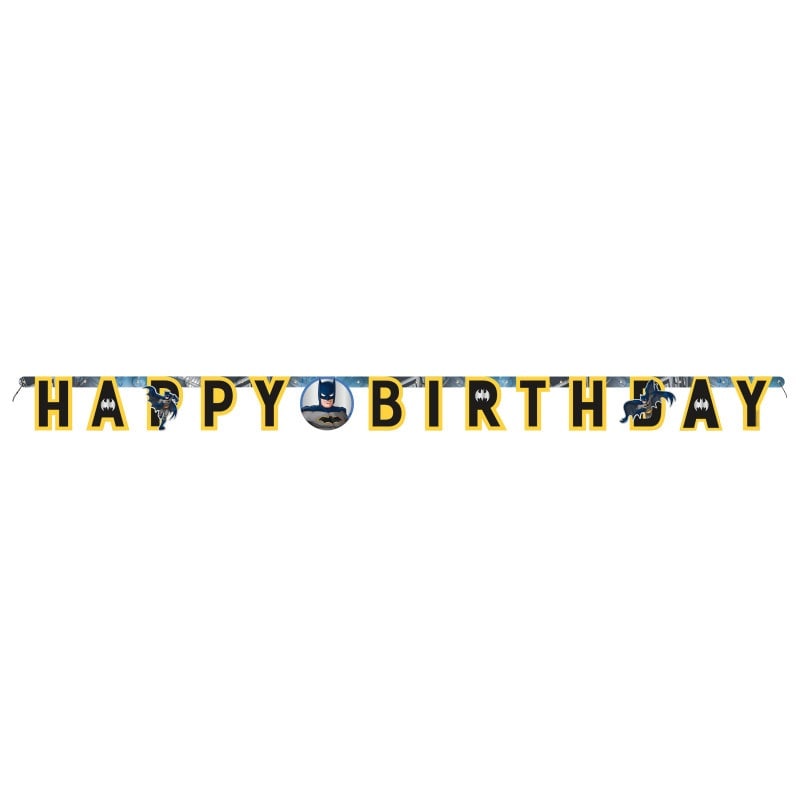 Batman - Girlang Happy Birthday
