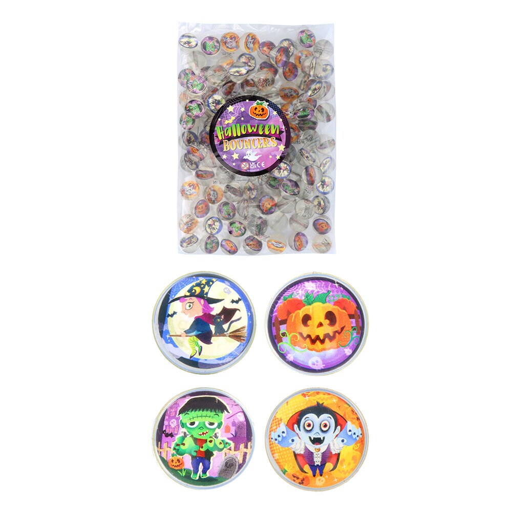 Studsboll med Halloween-motiv
