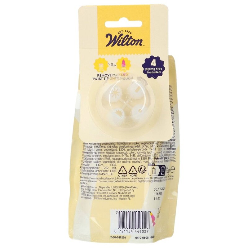 Wilton Vit Glasyr 212 gram