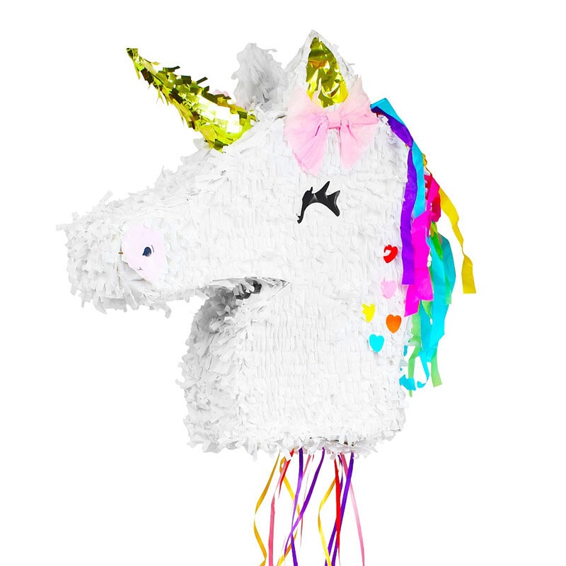 Piñata Enhörningshuvud 40 cm