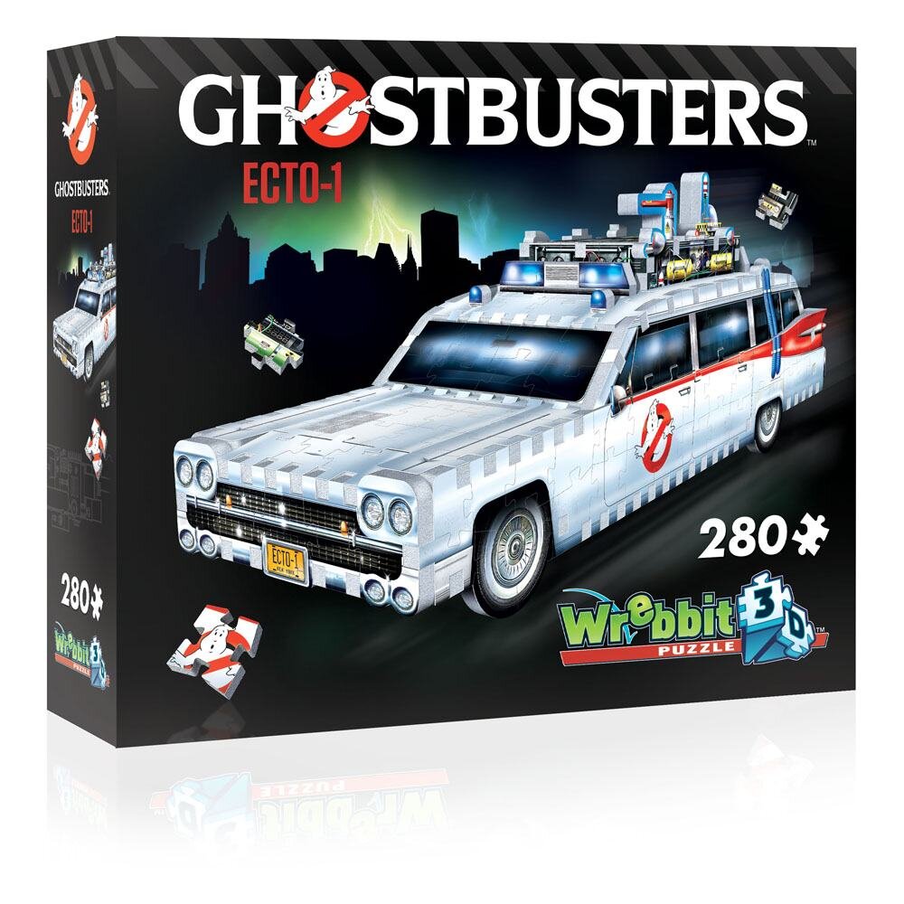 Wrebbit 3D Pussel - Ghostbusters Ecto-1 280 bitar