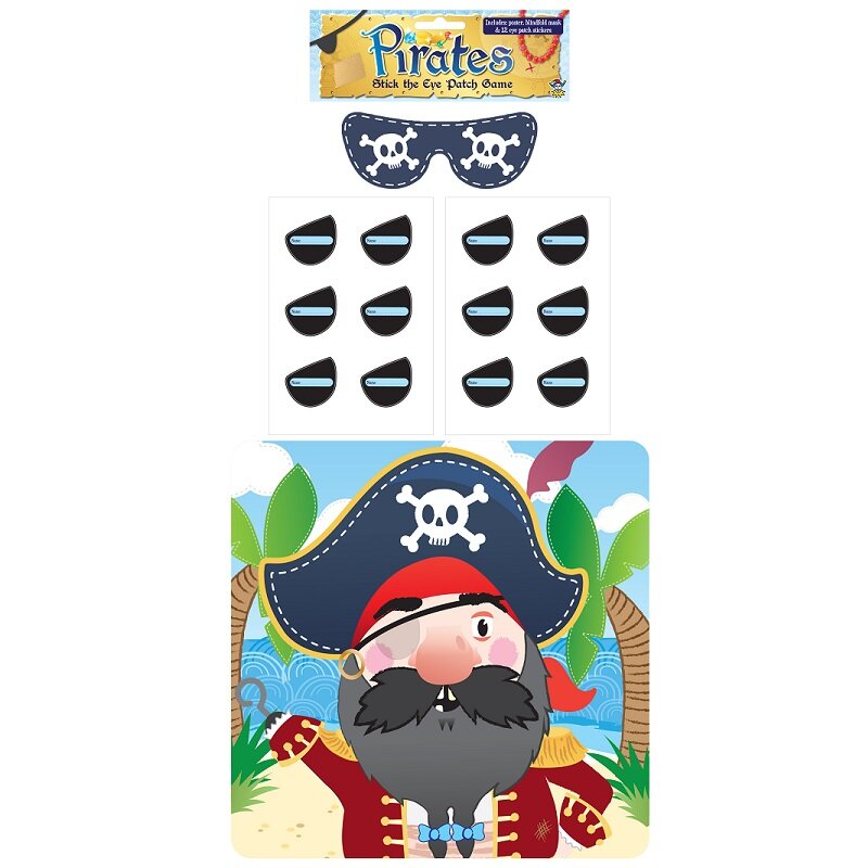 Partyspel Pirater 2-12 spelare